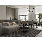 Maytoni - Kroonluchter Mollis - Zwart