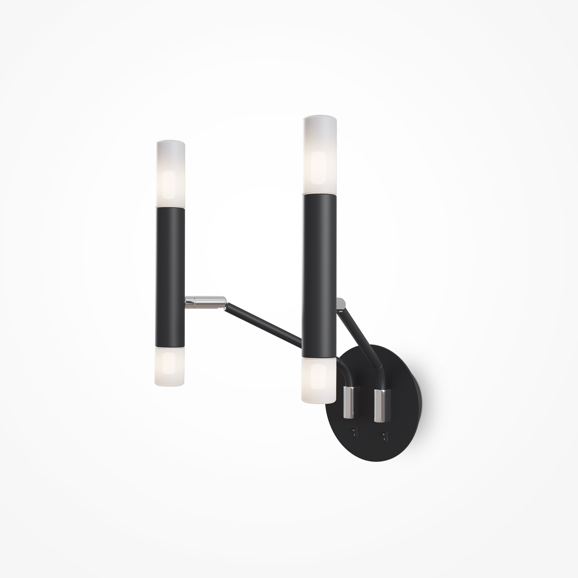 Maytoni - Wandlamp Vigo - Zwart