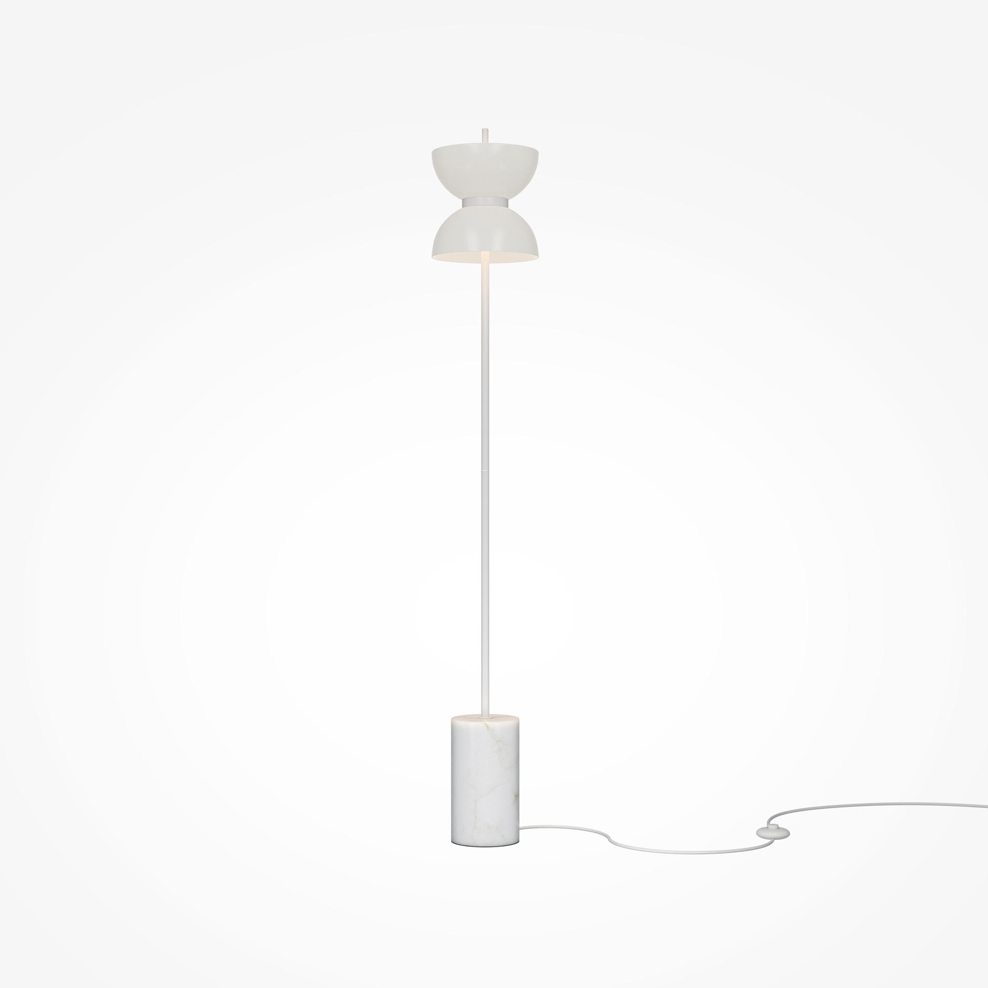 Maytoni - Vloerlamp Kyoto - Wit - Ø22