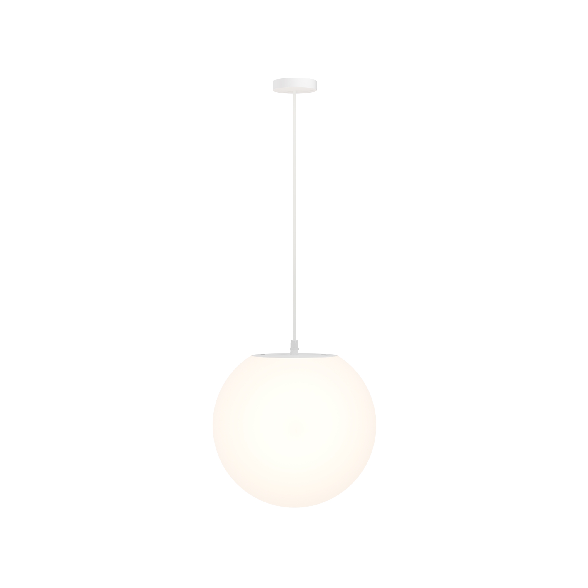 Maytoni Outdoor - Hanglamp Erda - Wit - Ø30