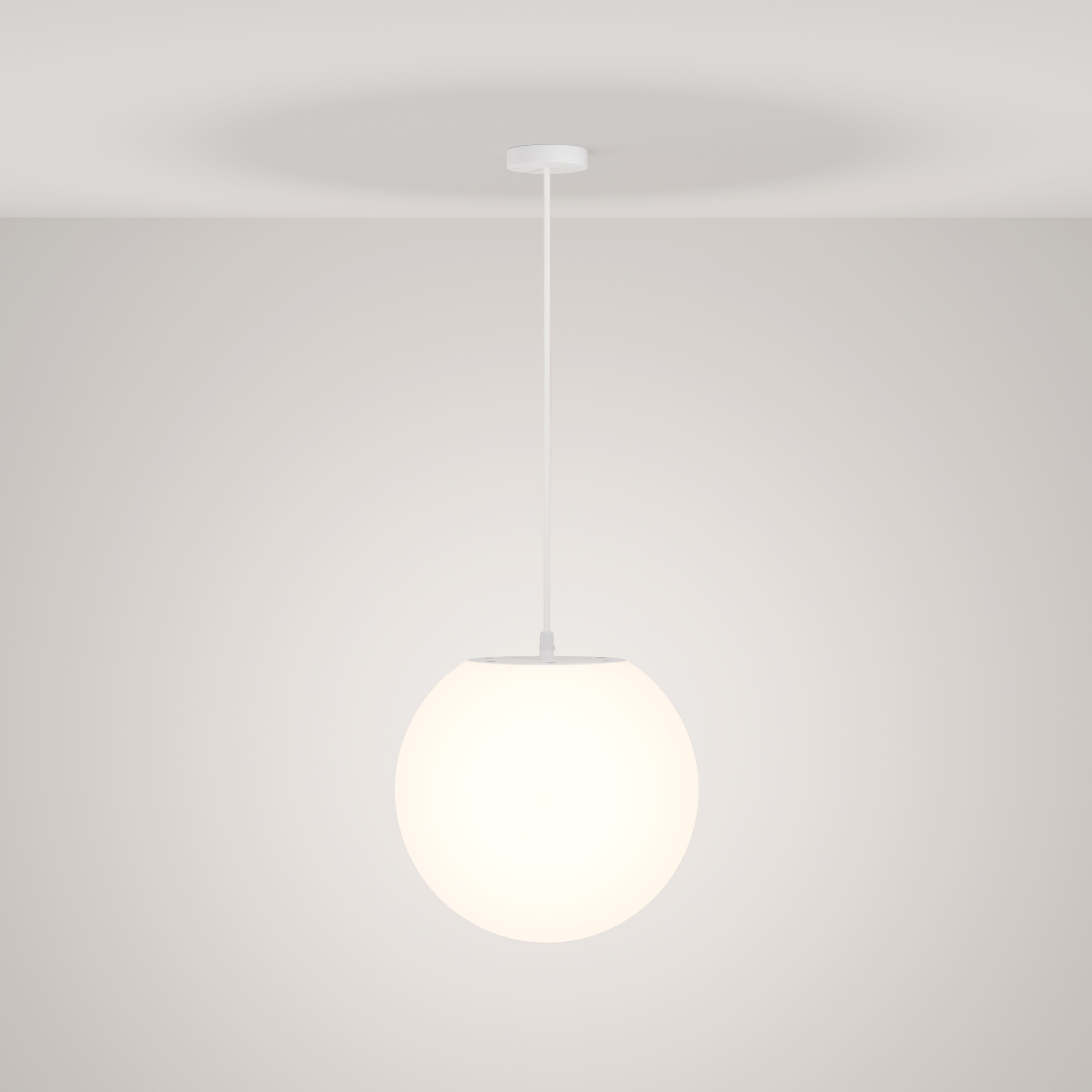 Maytoni Outdoor - Hanglamp Erda - Wit - Ø30