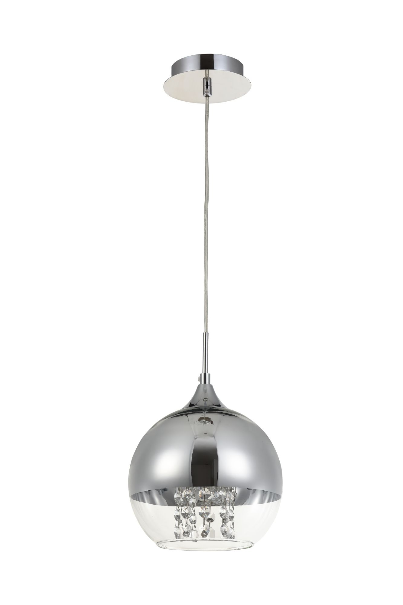 Maytoni - Hanglamp Fermi - Nikkel - Ø20