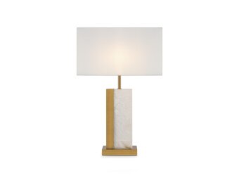 Maytoni - Tafellamp Bianco - Messing - Ø45