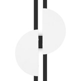 Maytoni - Wandlamp Skyline - Zwart