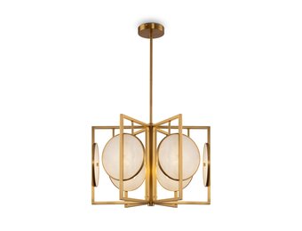Maytoni - Hanglamp Marmo - Goud - Ø51,7
