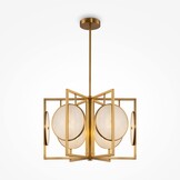 Maytoni - Hanglamp Marmo - Goud - Ø51,7