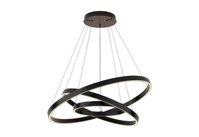Maytoni - Hanglamp Rim - Zwart - Ø80