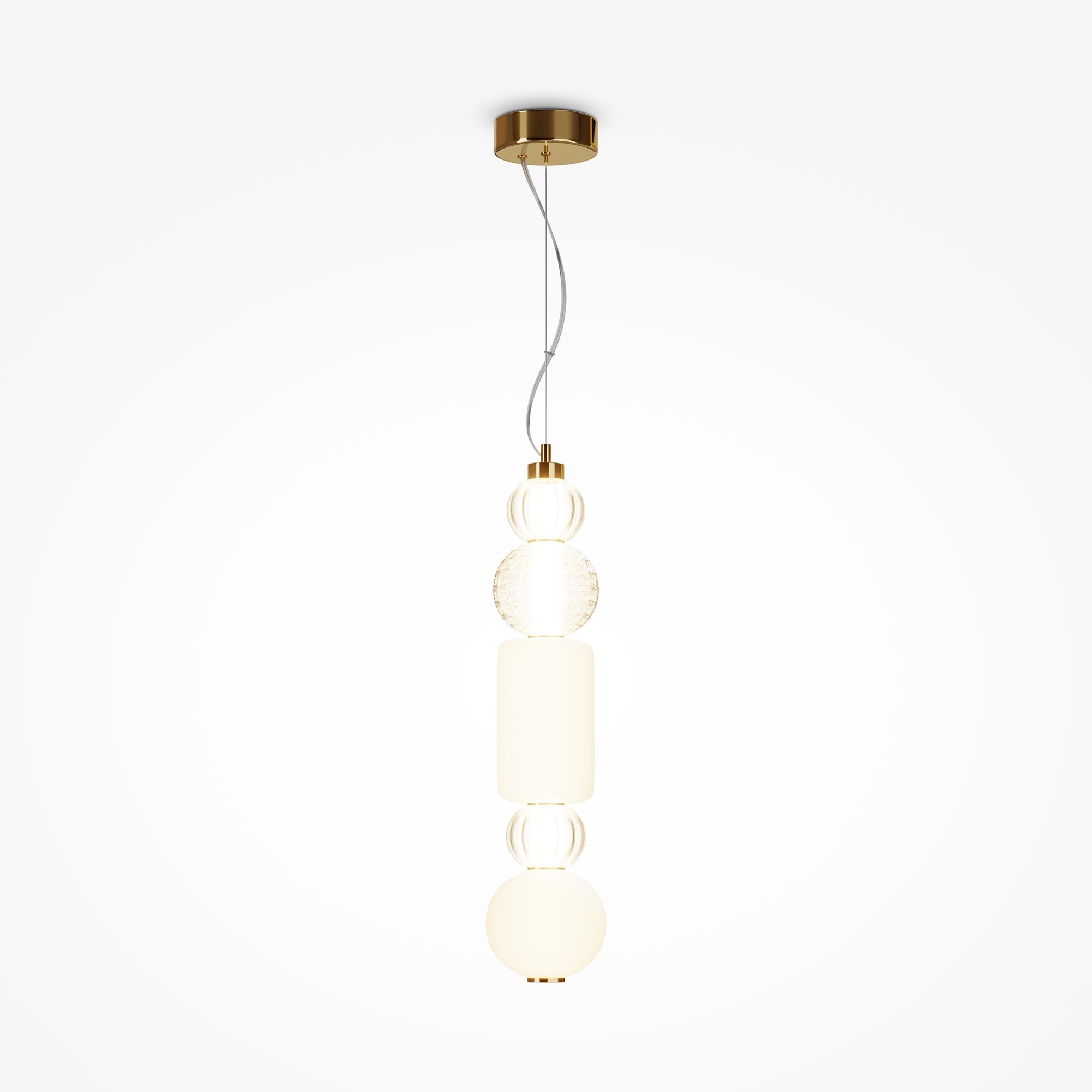 Maytoni - Hanglamp Collar - Goud - Ø14,7