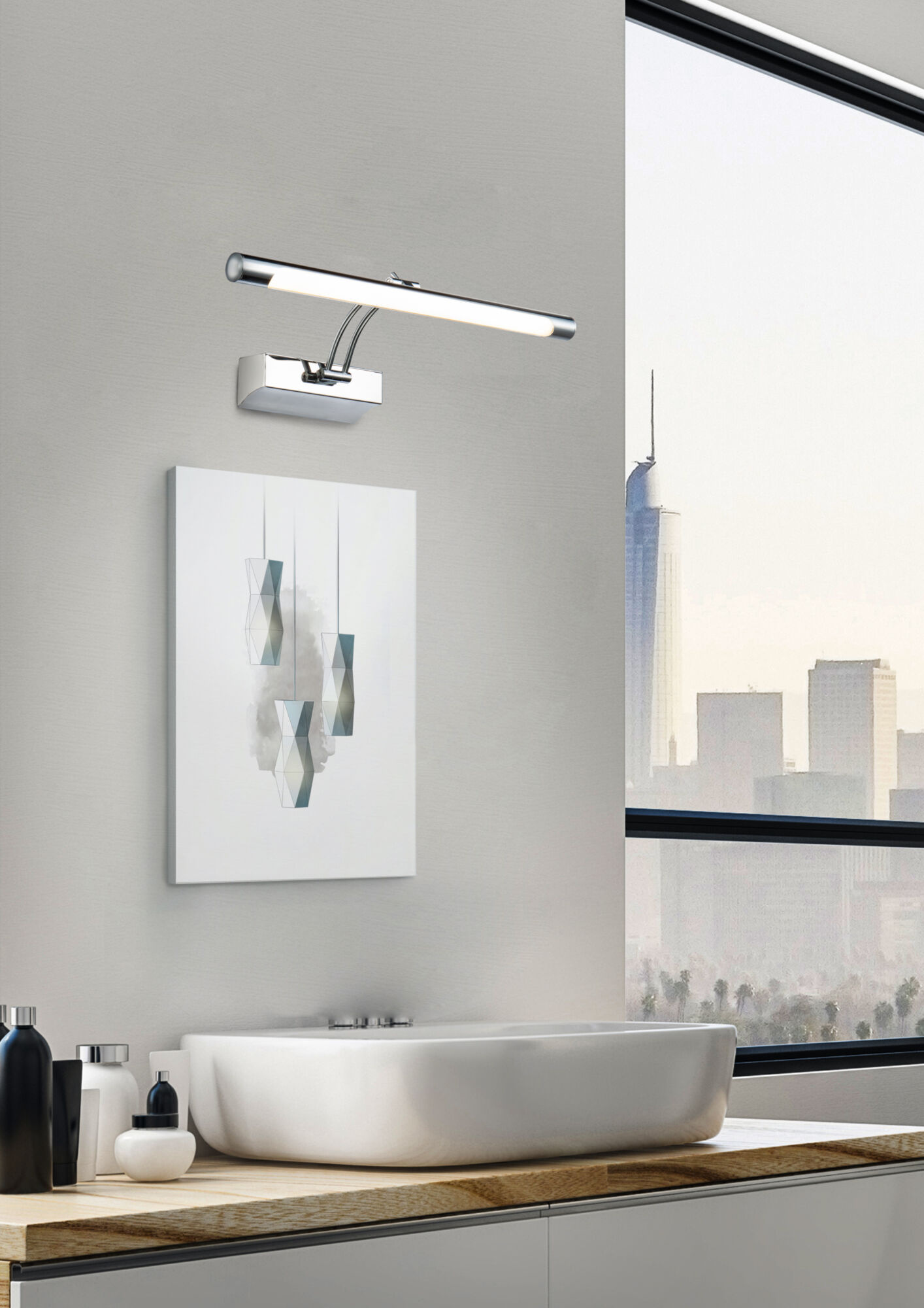 Maytoni - Achtergrondverlichting Fino - Chroom