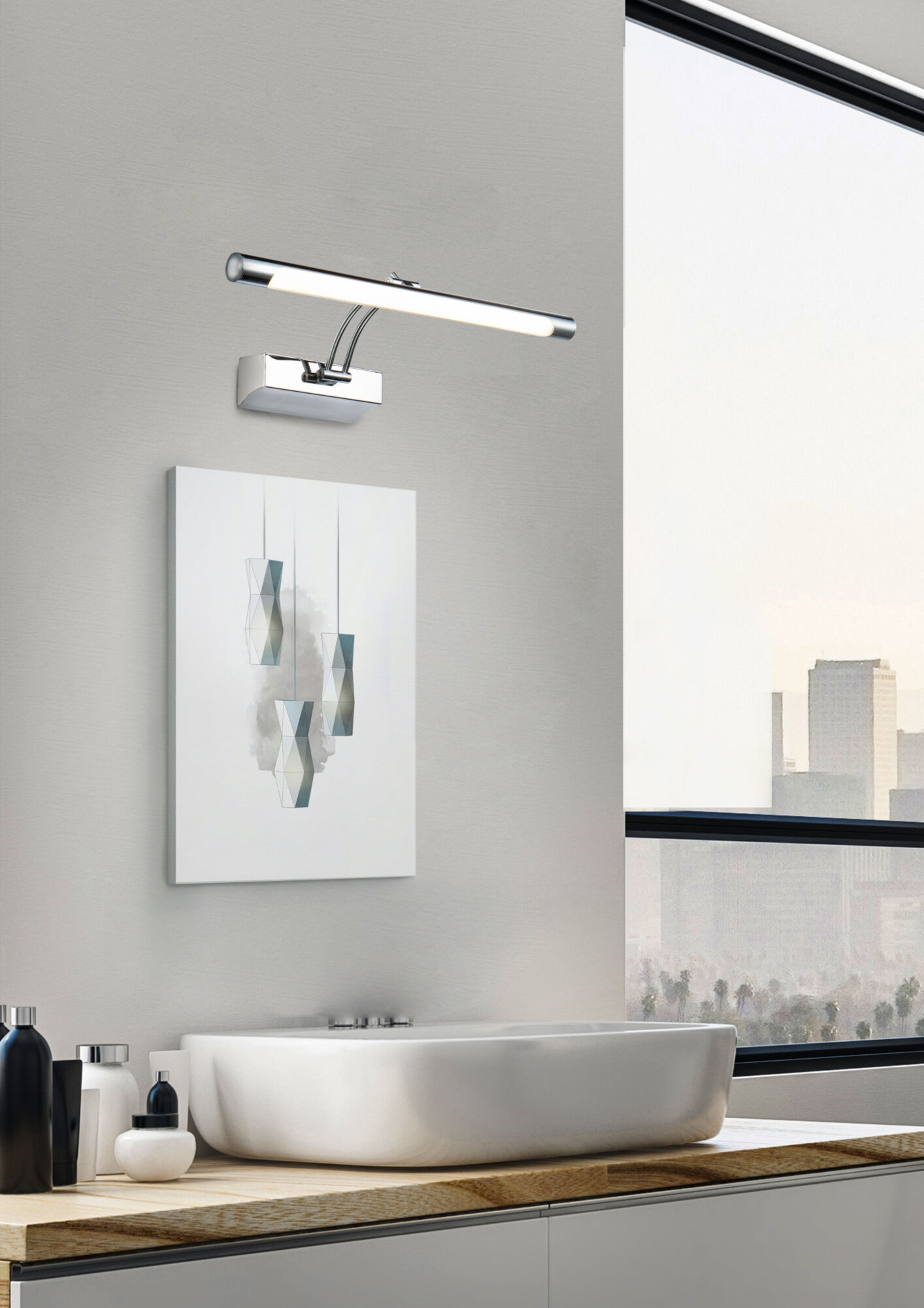 Maytoni - Achtergrondverlichting Fino - Chroom