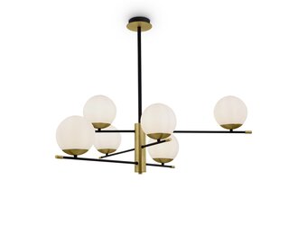 Maytoni - Hanglamp Nostalgia - Goud - Ø100
