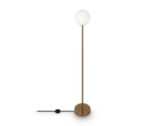 Maytoni - Vloerlamp Ring - Messing - Ø25