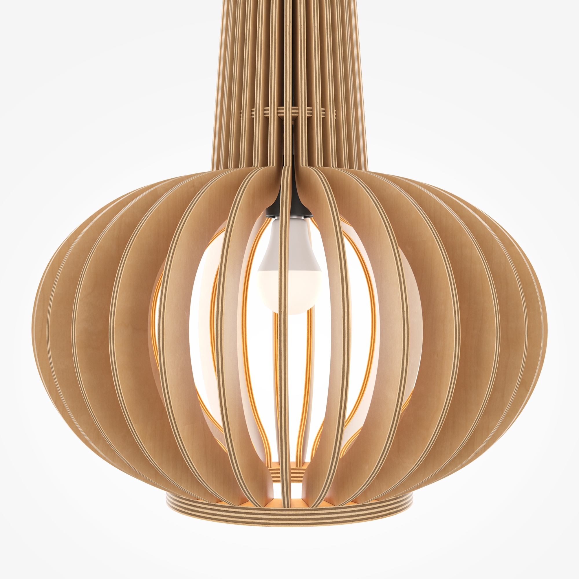 Maytoni - Hanglamp Roots - Zwart - Ø35