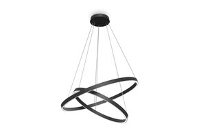 Maytoni - Hanglamp Rim - Zwart - Ø80