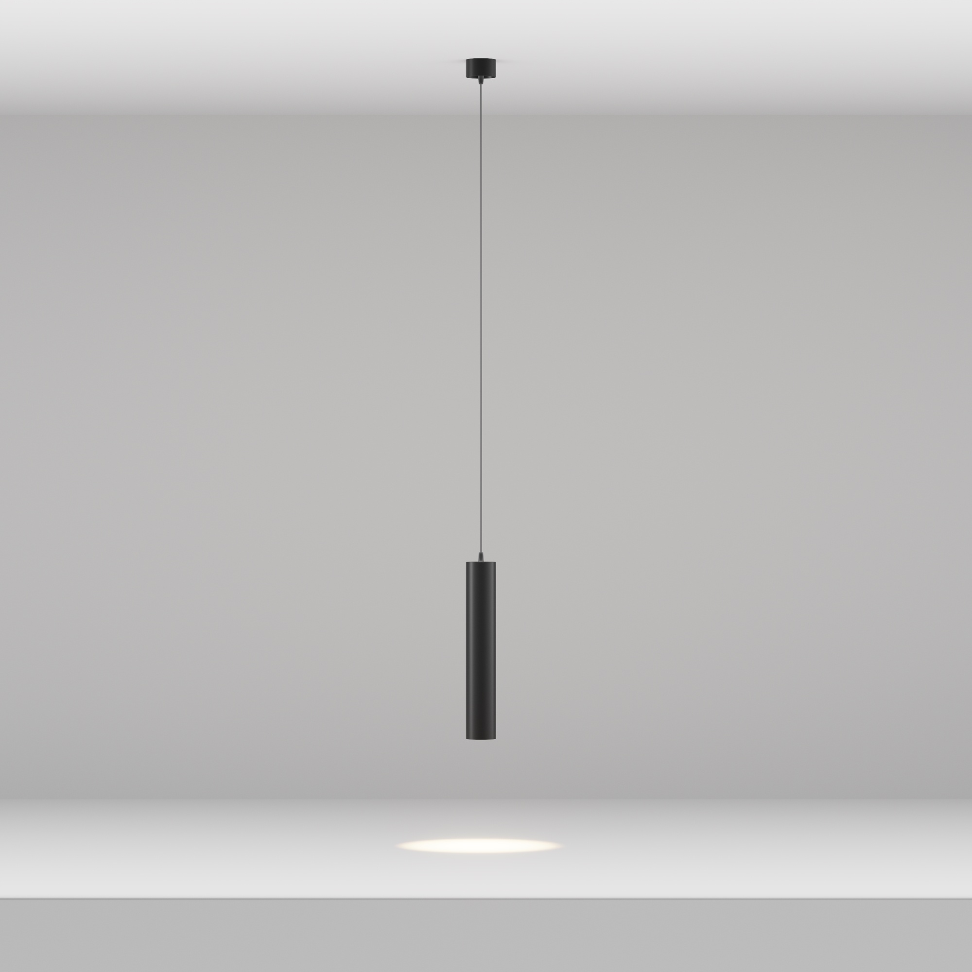 Maytoni Technical - Hanglamp Focus LED - Zwart - Ø5,2