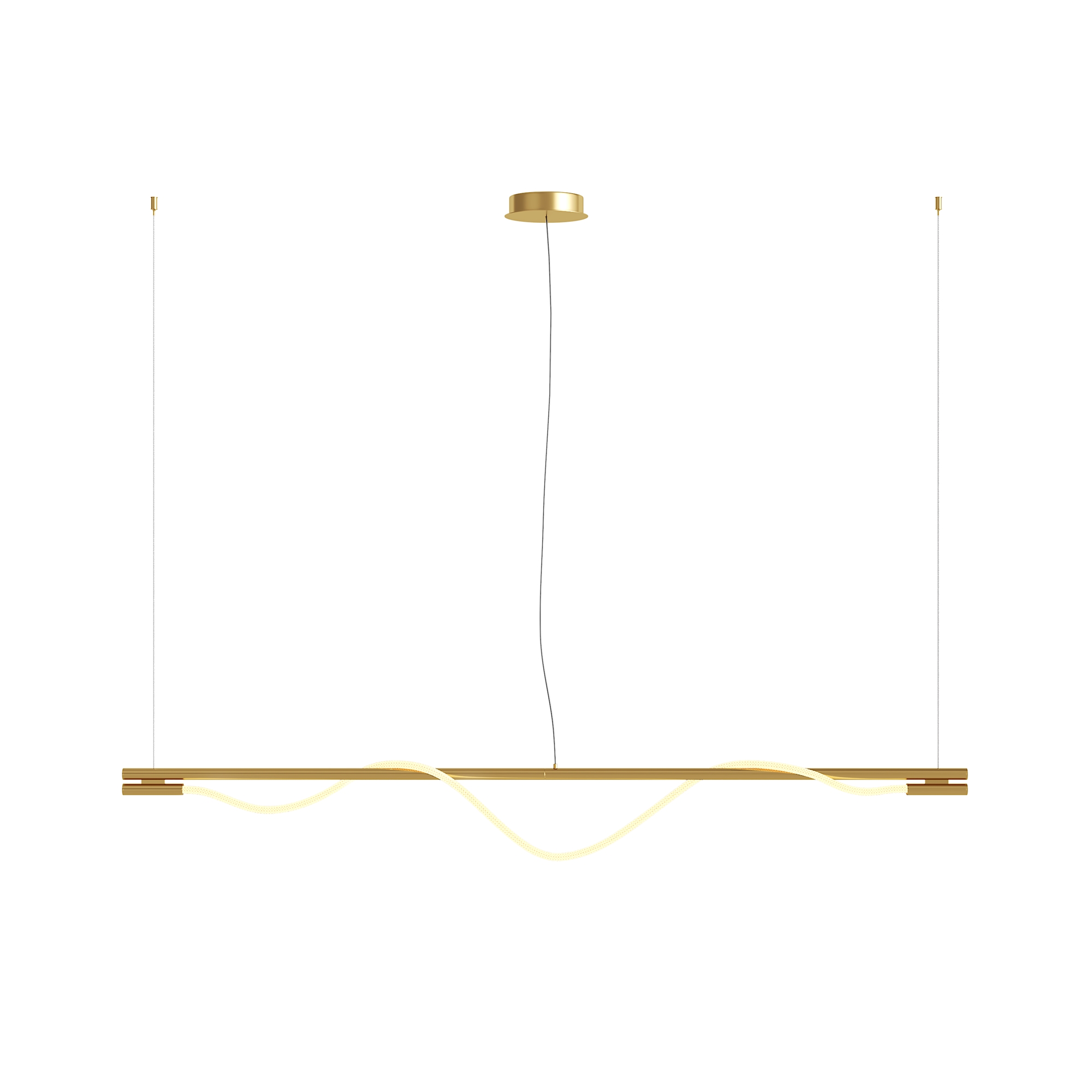 Maytoni - Hanglamp Tau - Goud
