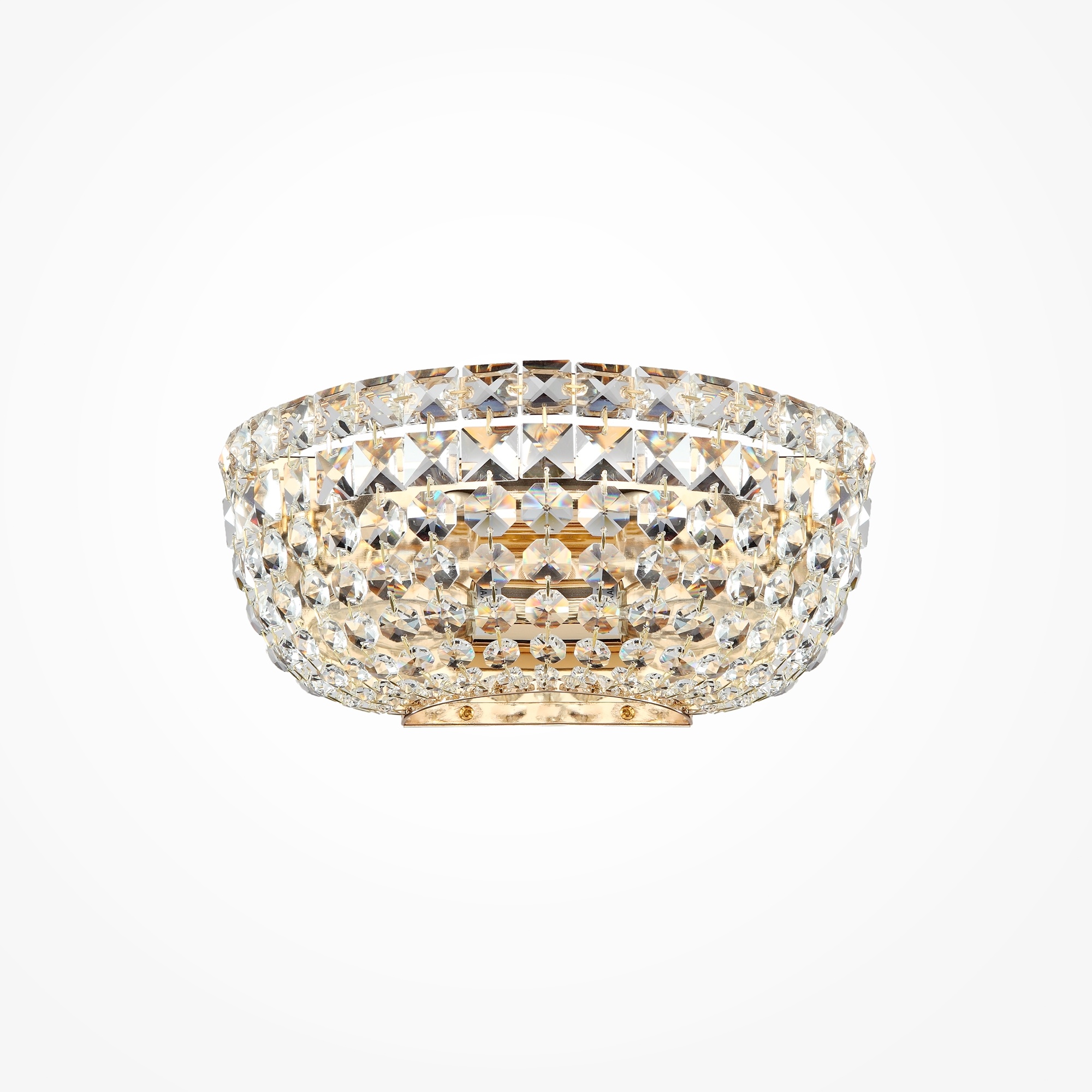 Maytoni - Wandlamp Basfor - Goud
