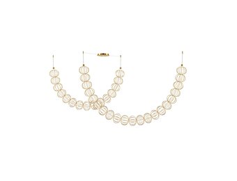 Maytoni - Hanglamp Golden Cage - Goud