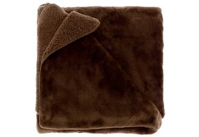 Unique Living - Plaid Torvah - 150x200cm - Brown