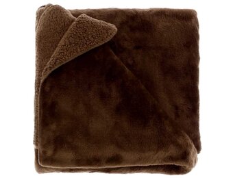 Unique Living - Plaid Torvah - 150x200cm - Brown