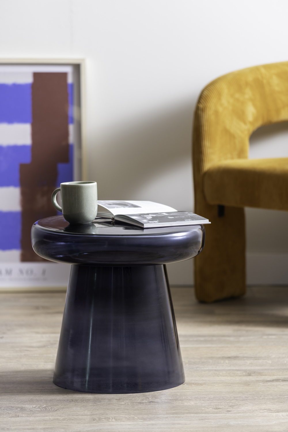 Leitmotiv - Bijzettafel Simpleza - Donkergrijs