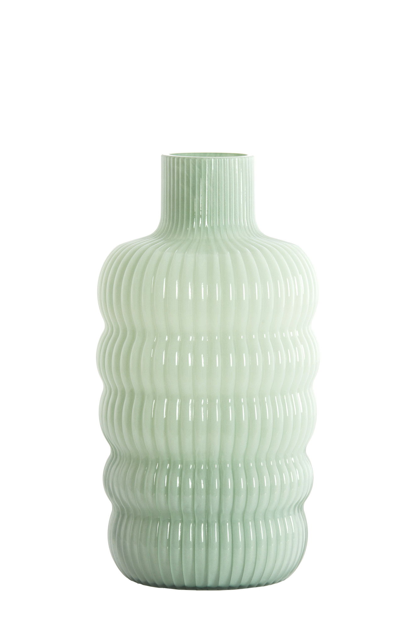 Light & Living - Vaas LUNETTE - Ø15.5x30 cm - Groen