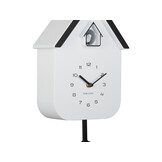 Karlsson - Wandklok Dupla Color Cuckoo - White & Black