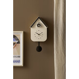 Karlsson - Wandklok Dupla Color Cuckoo - White & Black