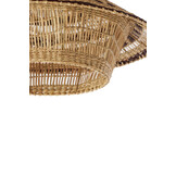 Light & Living - Hanglamp OWANA - Ø64x26 cm - Bruin