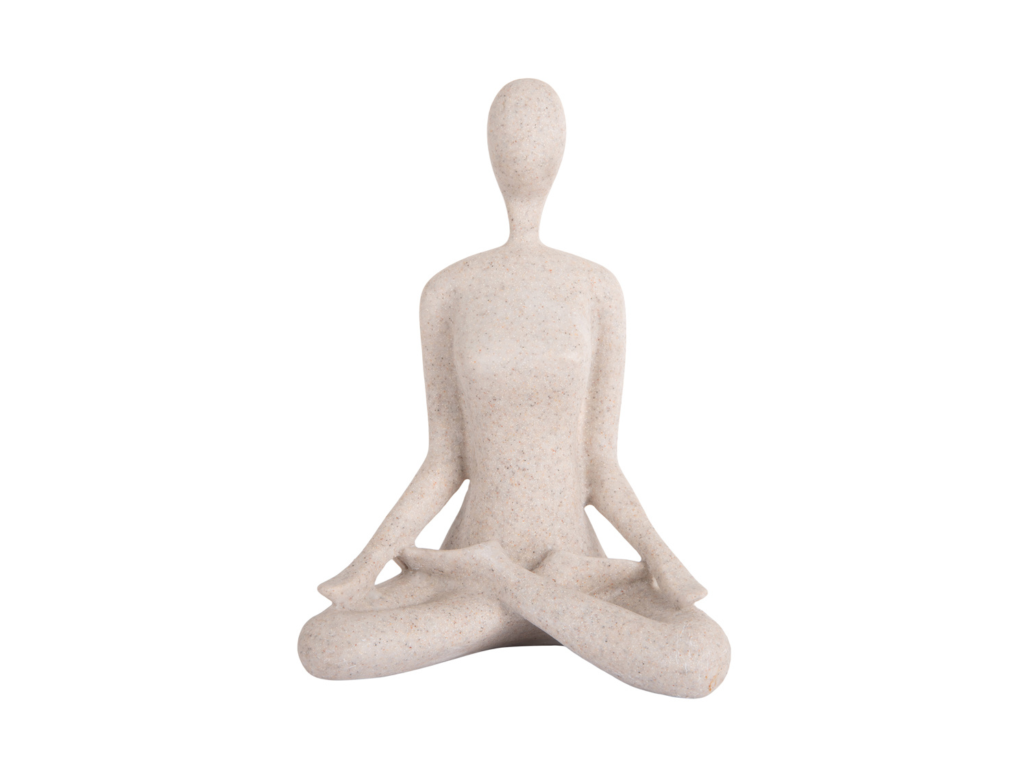 Present Time - Beeld Open Lotus - Lichtgrijze