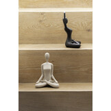 Present Time - Beeld Open Lotus - Lichtgrijze