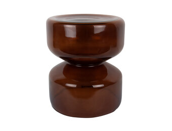 Leitmotiv - Bijzettafel Doble - Chocoladebruin