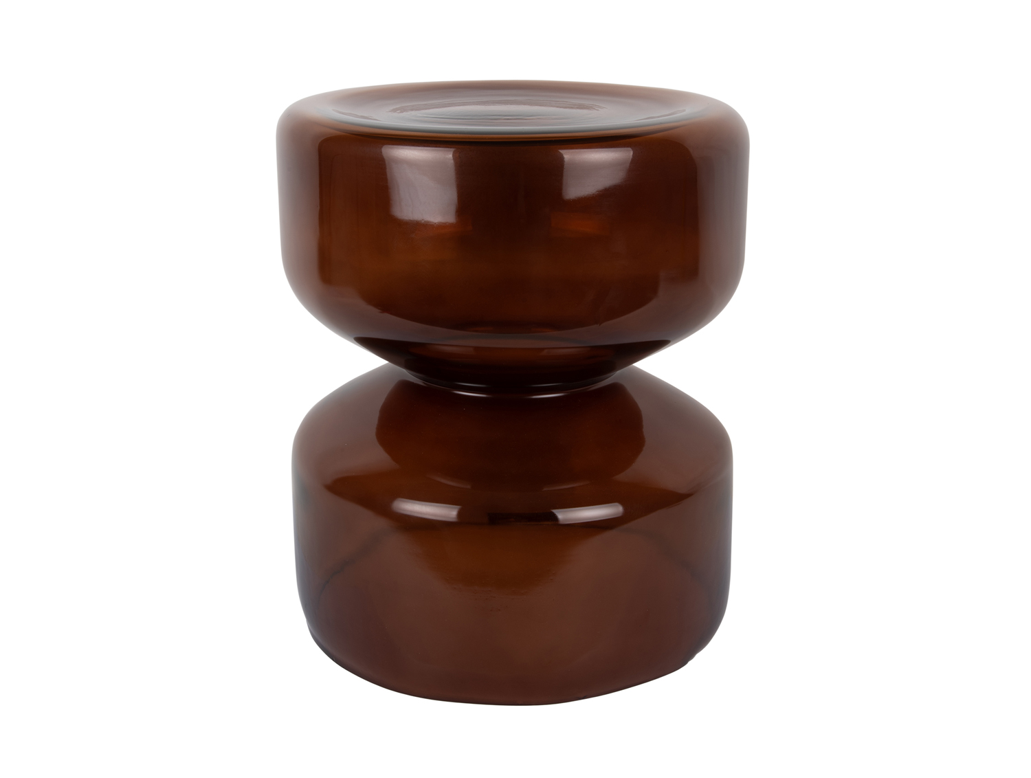 Leitmotiv - Bijzettafel Doble - Chocoladebruin