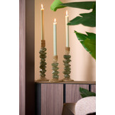 Light & Living - Kandelaar ESTINA - Ø11.5x29.5 cm - Bruin