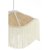 Light & Living - Hanglamp TIFFANY - Ø50x28 cm - Wit