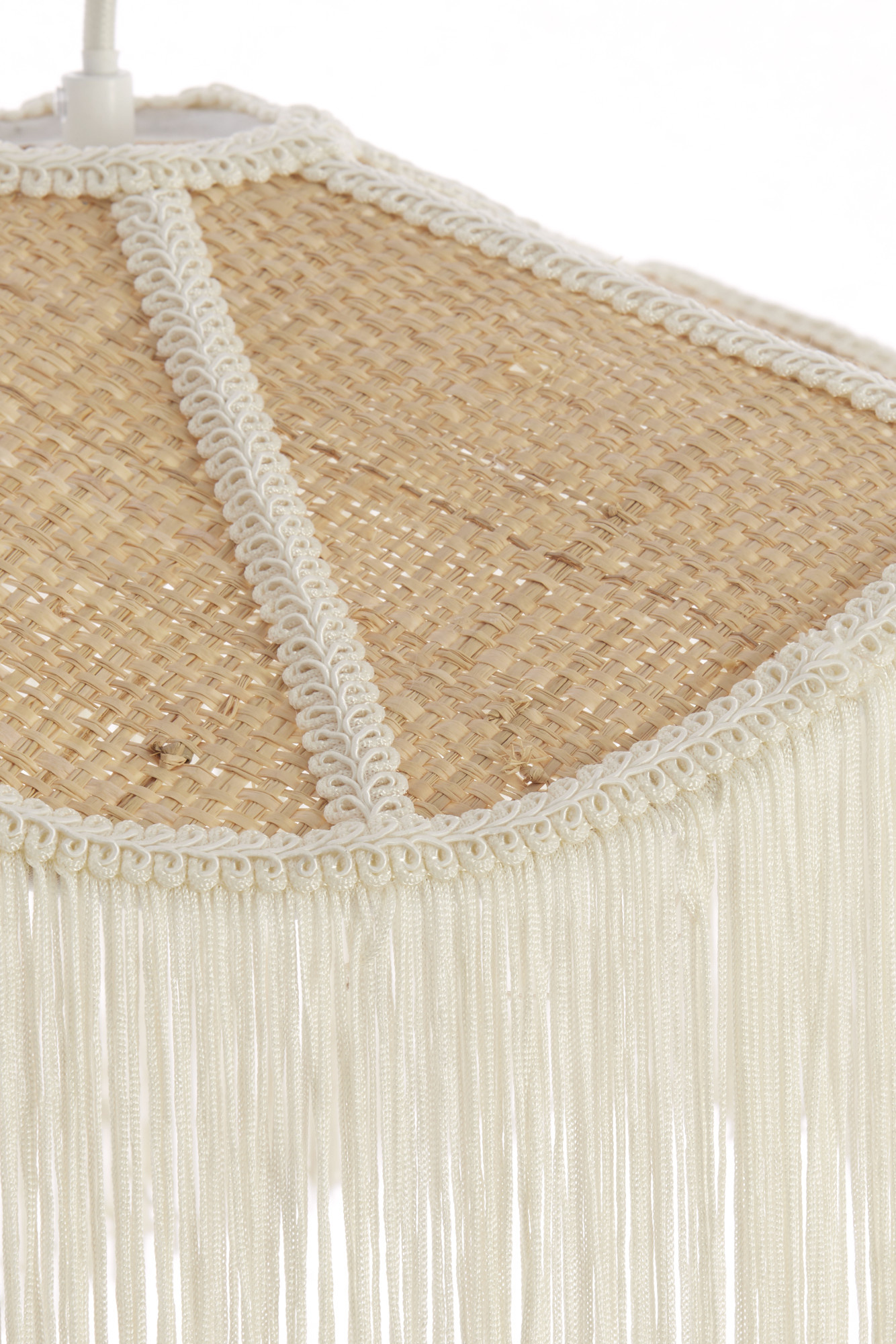 Light & Living - Hanglamp TIFFANY - Ø50x28 cm - Wit