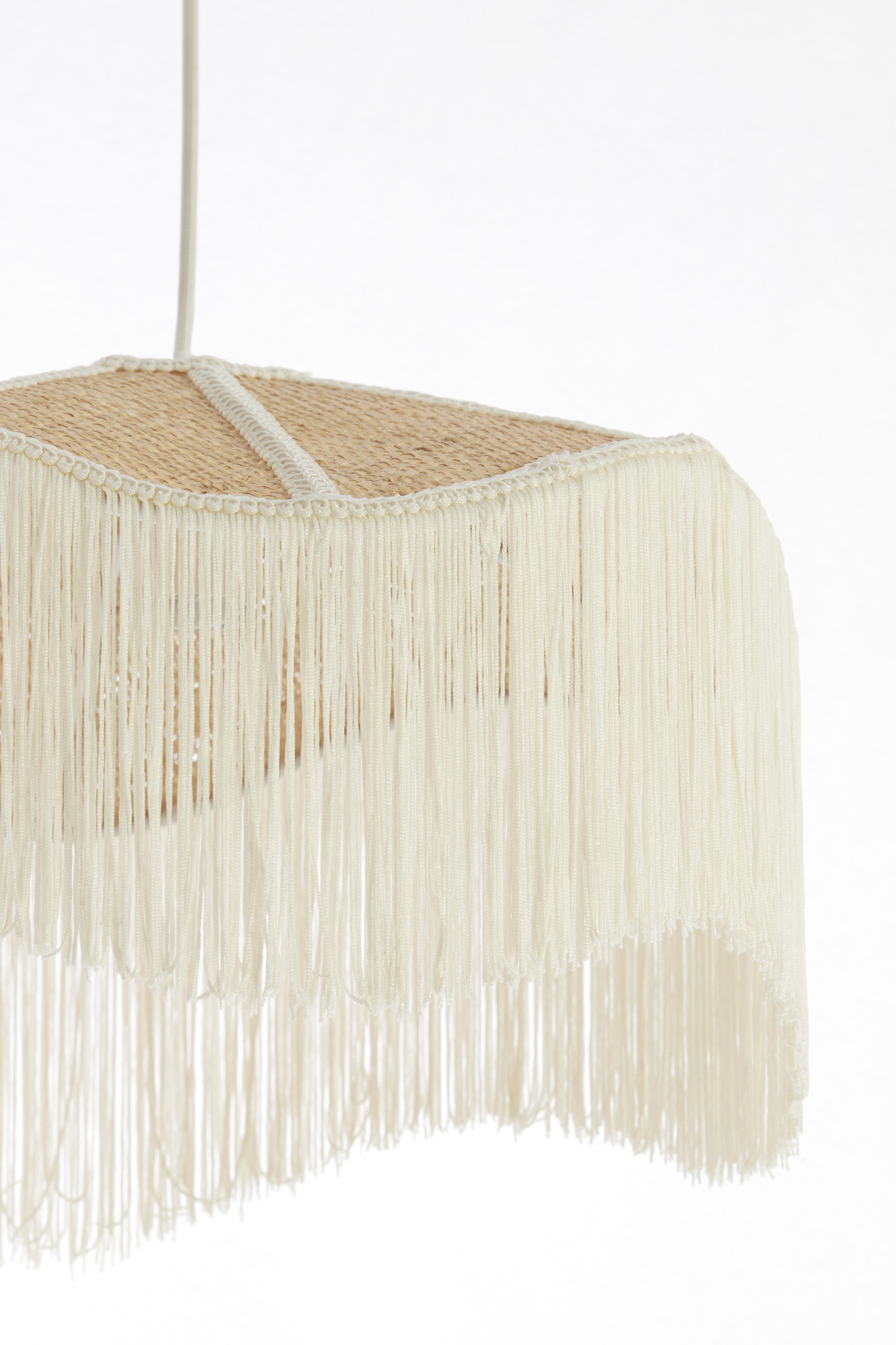 Light & Living - Hanglamp TIFFANY - Ø50x28 cm - Wit