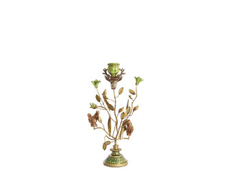 Light & Living - Kandelaar SORYN - 19x9x35 cm - Groen