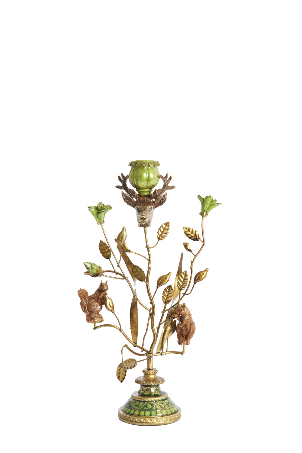 Light & Living - Kandelaar SORYN - 19x9x35 cm - Groen