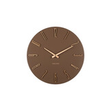 Karlsson - Wandklok Esmerado - Mocha brown- Ø40cm