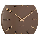 Karlsson - Wandklok Esmerado - Mocha brown- Ø40cm