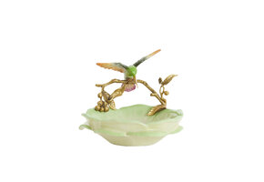 Light & Living - Schaal HUMMINGBIRD - 24x21x20 cm - Groen