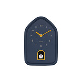 Karlsson - Wandklok Modern Doggy - Donkerblauw- Ø29,1cm