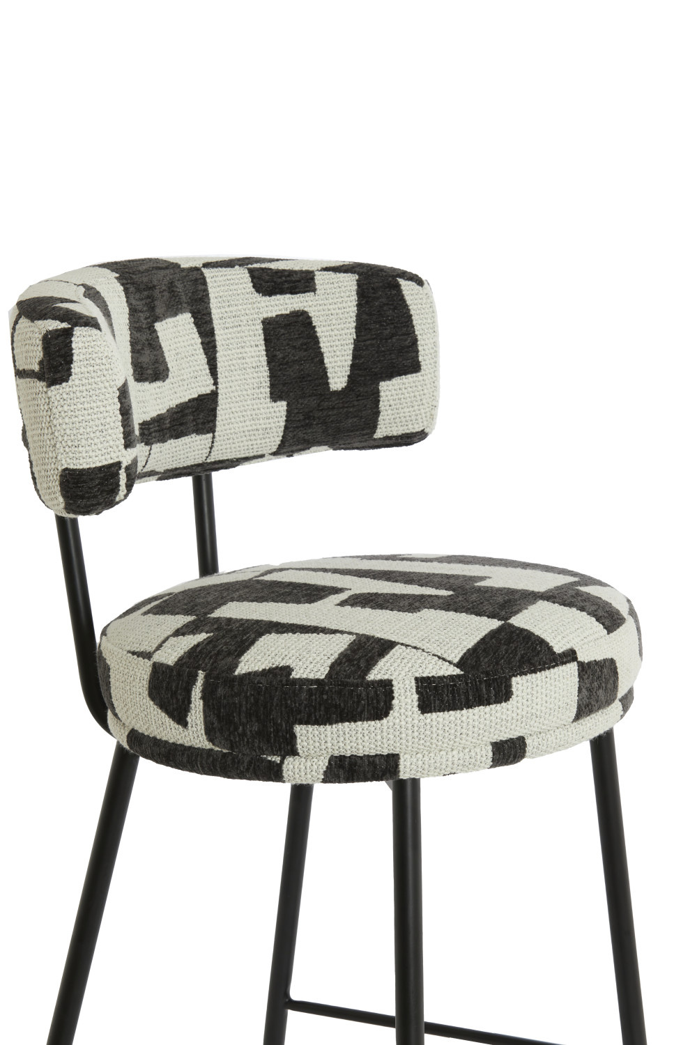 Light & Living - Barkruk HARVIE - 51x52.5x93 cm - Bruin - Set van 2