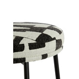 Light & Living - Barkruk HARVIE - 51x52.5x93 cm - Bruin - Set van 2