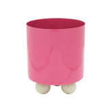 Present Time - Bloempot Double Funky Small - bright pink & soft green