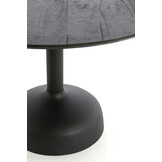 Light & Living - Eettafel TUNJA - Ø120x76 cm - Zwart