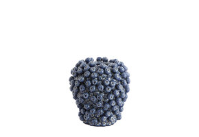 Light & Living - Vaas BERRIES - Ø25.5x27 cm - Blauw