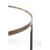 Light & Living - Salontafel ELI - Ø85x42 cm - Wit - Set van 2