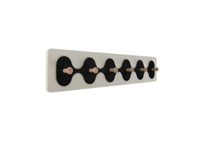 Present Time - Coatrack Rizar Large - Zwart & Wit